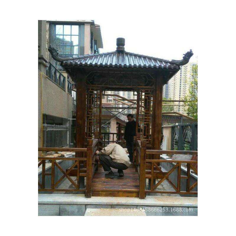 碳化木凉亭价格