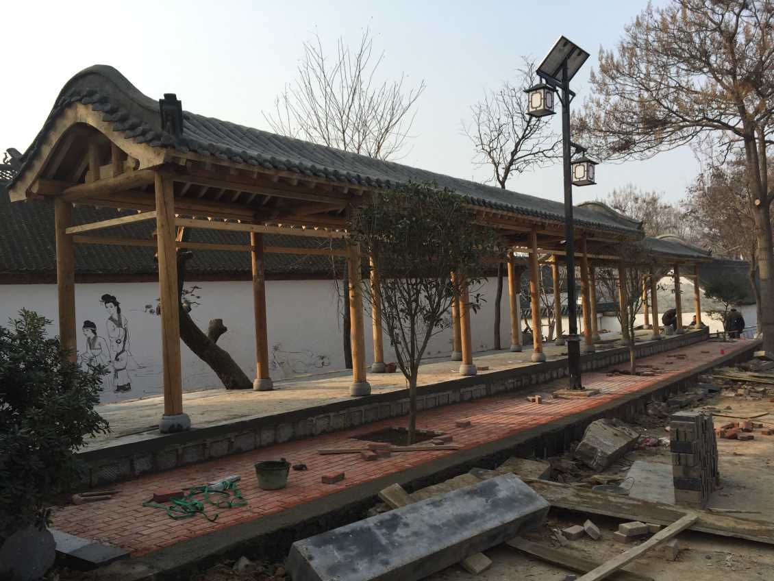 重庆防腐木长廊