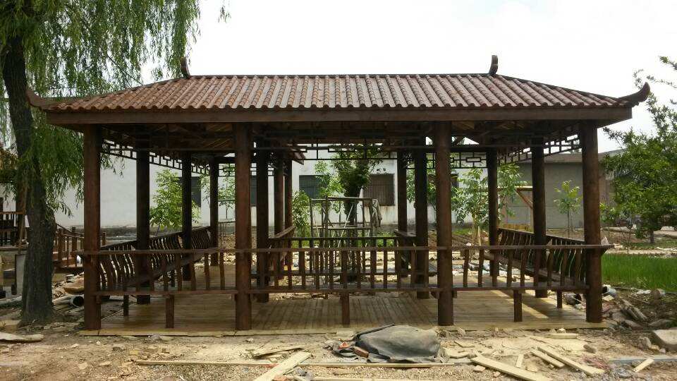 碳化木长廊价格