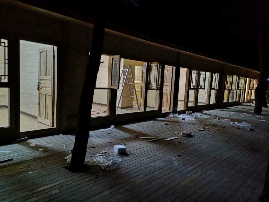 重庆防腐木房屋制作